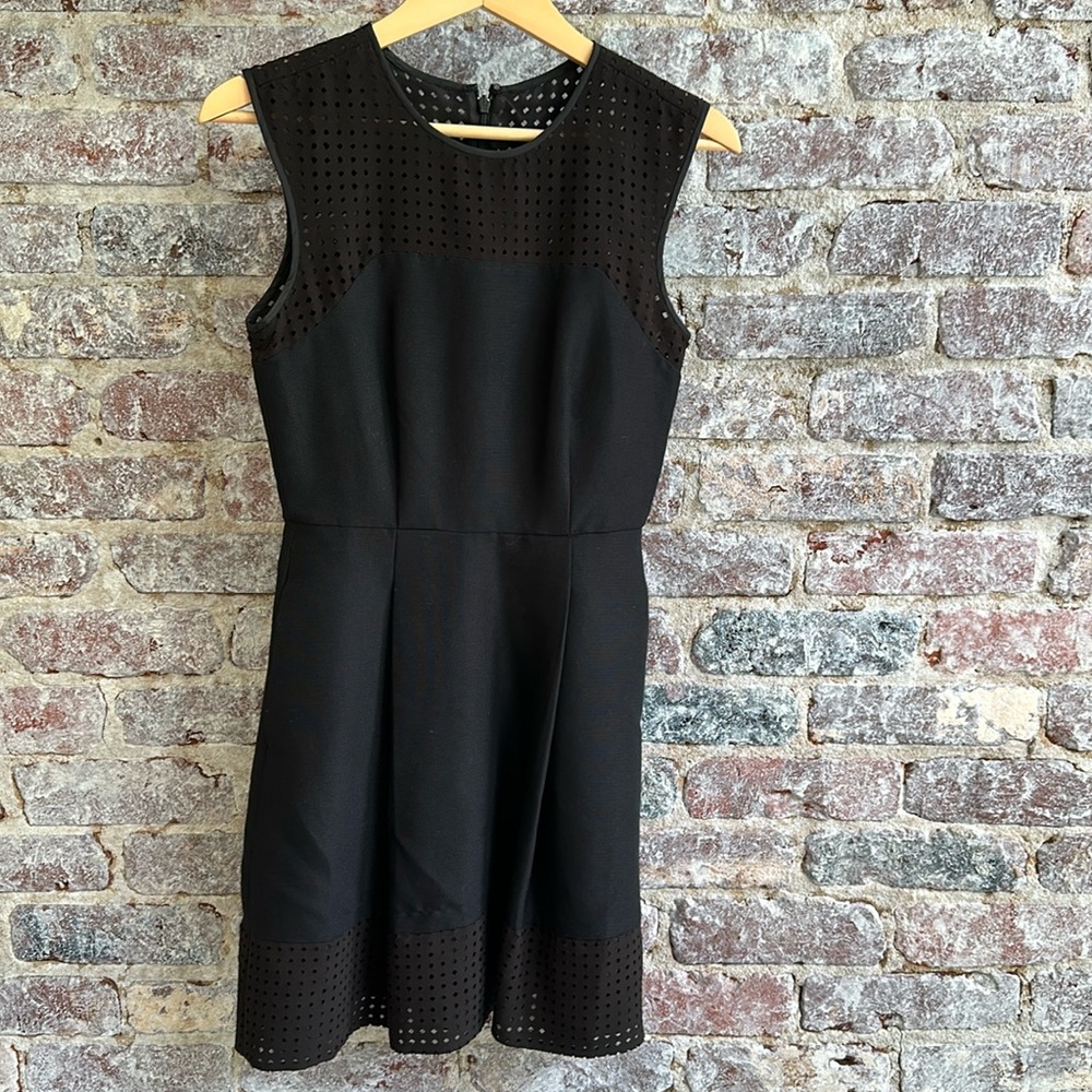 J Crew Black Sleeveless Dress